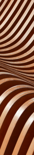 abstract orange waves